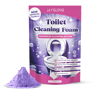 Poudre moussante FlushCleanse en action